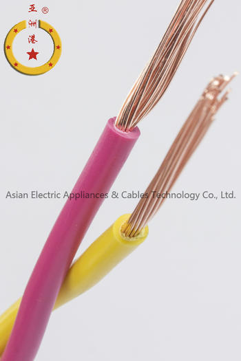 Copper core PVC insulated connection Fexible cable (RVS)